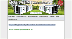 Desktop Screenshot of caravanmobilheim.de